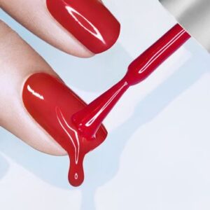 Glossy Pink Nail Polish